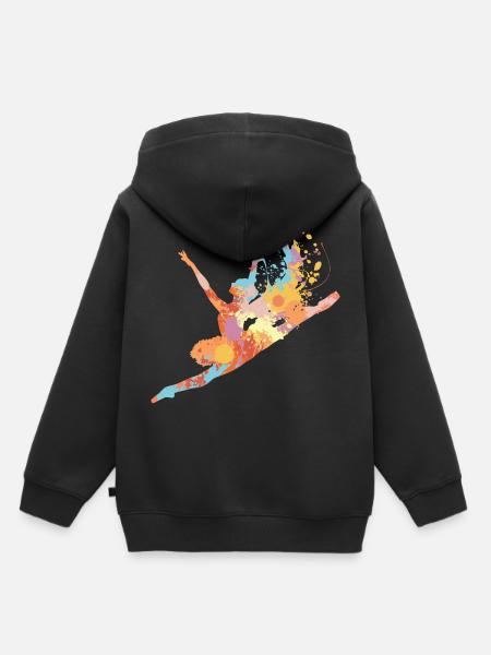 Danseur Danseur - Sweat Premium à capuche enfant bio - noir