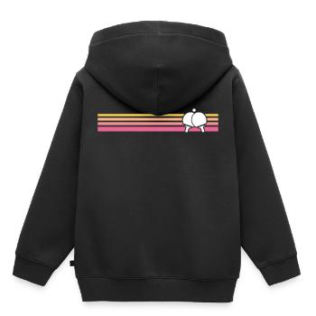 Ping pong retro ping pong t-shirt - Kids Premium Organic Hoodie - black - Back - AI Model Kid Male (0cm)