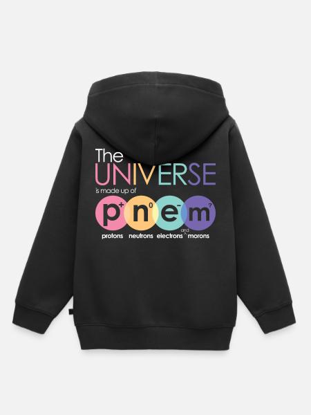 Physik Moron - Kinder Premium Organic Hoodie - Schwarz