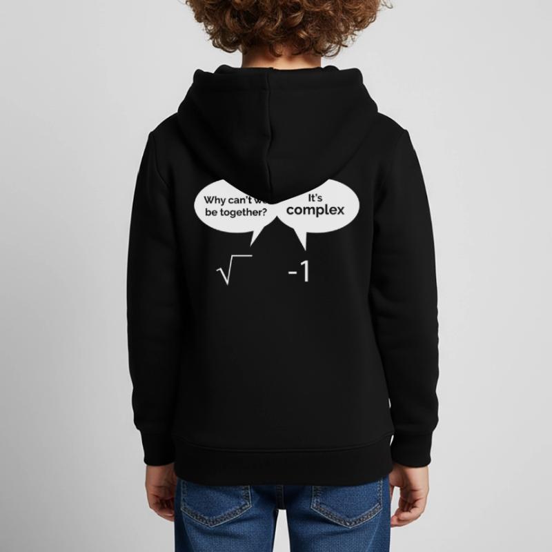 Math est complexe Sweat Premium à capuche enfant bio