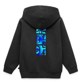 MANA - BLUE LAGOON - Kids Premium Organic Hoodie - black - Back - AI Model Kid Male (0cm)