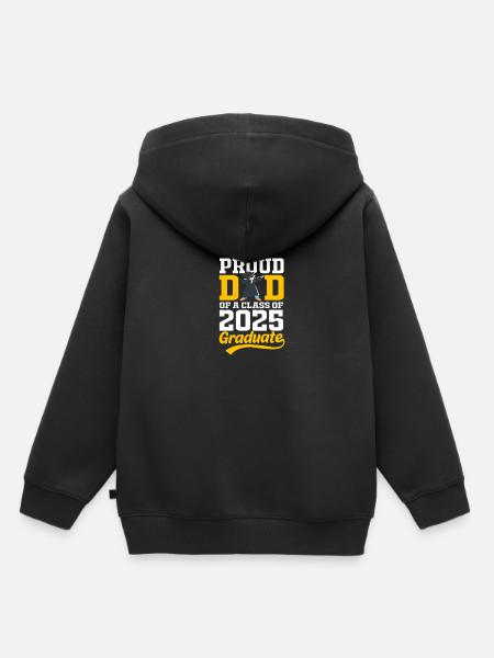 Klasse von 2025 - Kinder Premium Organic Hoodie - Schwarz