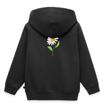 daisy - Kids Premium Organic Hoodie - black - Back - AI Model Kid Male (0cm)