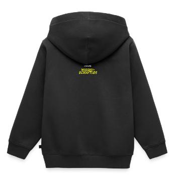 Lasst mich durch, ich bin Wissenschaftler Geschenk - Kinder Premium Organic Hoodie - Schwarz - Hinten - AI Model Kid Male (0cm)