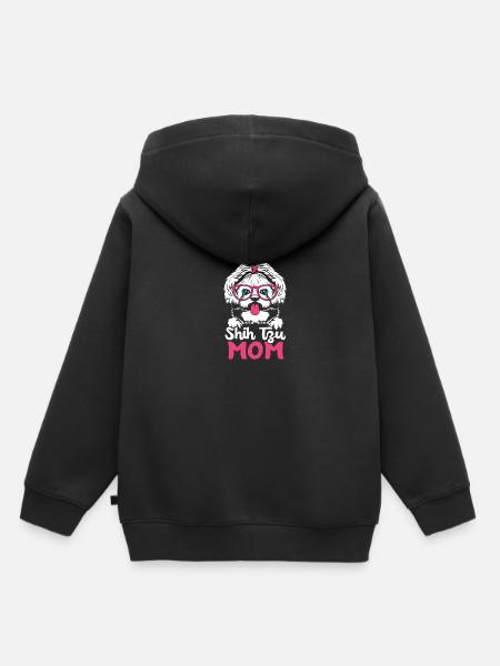 Shih Tzu - Kinder Premium Organic Hoodie - Schwarz