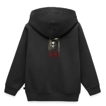 Zombie Shirt - Kids Premium Organic Hoodie - black - Back - AI Model Kid Male (0cm)