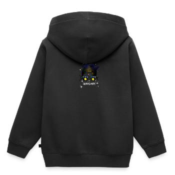 Guadeloupe - Kinder Premium Organic Hoodie - Schwarz - Hinten - AI Model Kid Male (0cm)