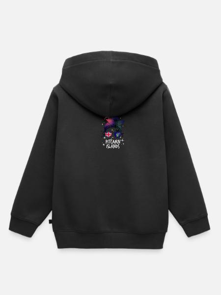 Pitcairninseln - Kinder Premium Organic Hoodie - Schwarz