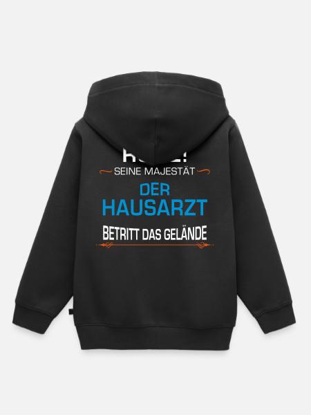 Hausarzt Beruf - Kinder Premium Organic Hoodie - Schwarz