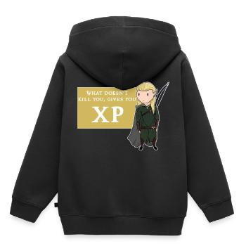 roleplay XP - Sweat Premium à capuche enfant bio - noir - Dos - AI Model Kid Male (0cm)