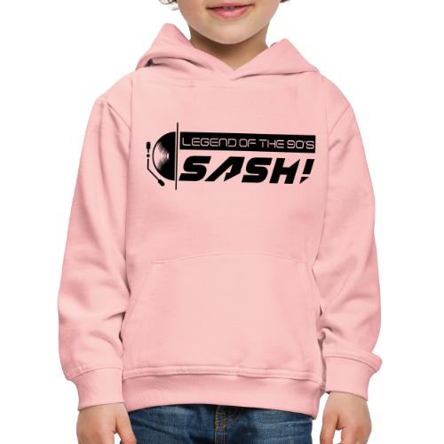 DJ SASH! Turntable 2020 Logo - Kids' Premium Hoodie