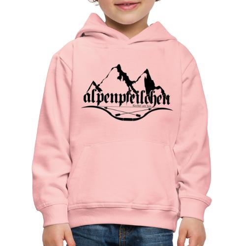 Alpenpfeilchen - Logo - Kinder Premium Hoodie