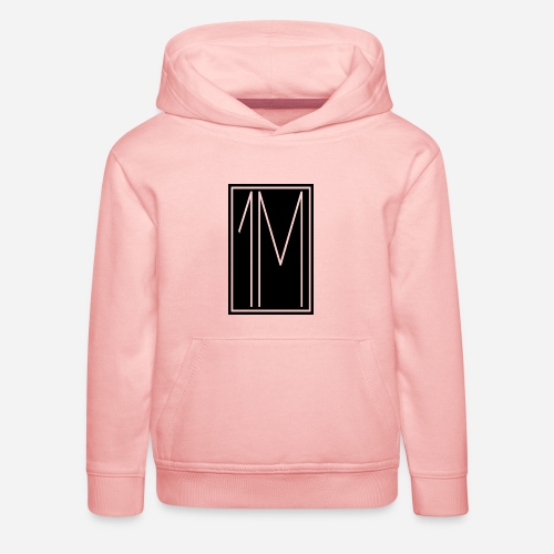 1M/One MVMNT Logo schwarz - Kinder Premium Hoodie