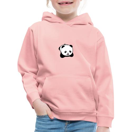 Śmiech panda kawaii - Bluza dziecięca z kapturem Premium
