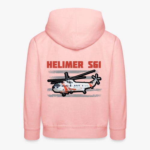 Helimer S61 - Sudadera con capucha premium niño