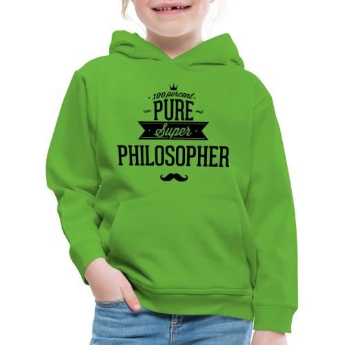 100 Prozent Philosoph - Kinder Premium Hoodie