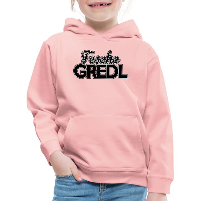 Fesche Gredl - Kinder Premium Hoodie