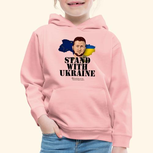 Alaska Ukraine Unterstützer T-Shirt Design - Kinder Premium Hoodie