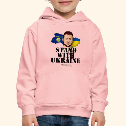 Ukraine Montana Design - Kinder Premium Hoodie
