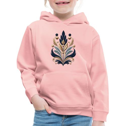 Noble Crest Embroidery Tee - Kids' Premium Hoodie