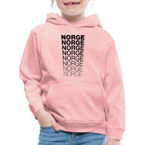 Norge Norge Norge Norge Norge Norge - Premium Barne-hettegenser