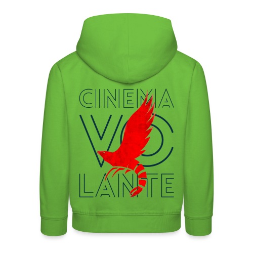 Logo Vintage Lettere Grande | cinemaVOLANTE - Kinder Premium Hoodie