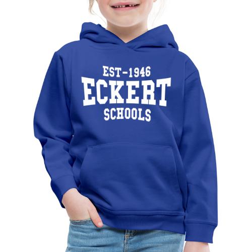 Eckert Old School 25cm weiß - Kinder Premium Hoodie