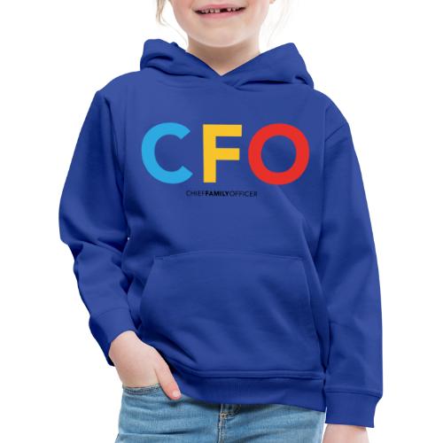 CFO Collection by made4families (rot/schwarz) - Kinder Premium Hoodie