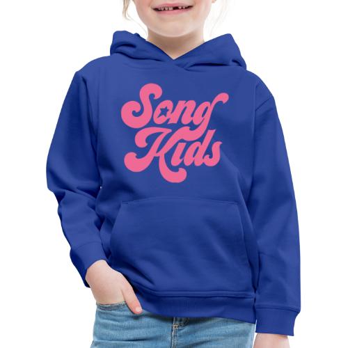 SongKids logo pink png - Premium-Luvtröja barn