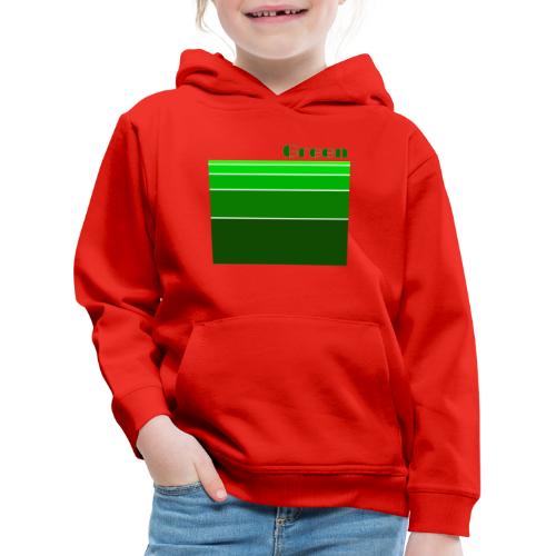 Green - Kinder Premium Hoodie