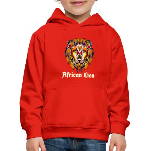 African Lion - Kids' Premium Hoodie