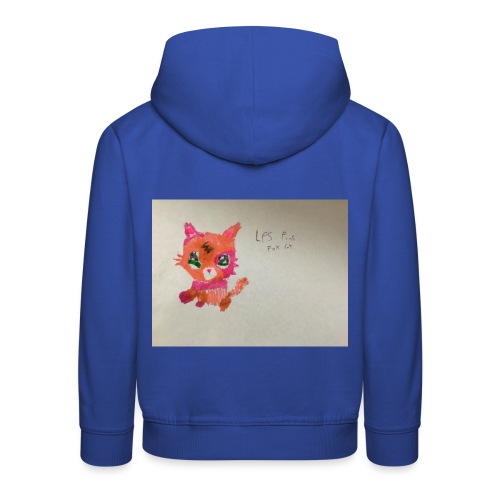 Little pet shop fox cat - Kids' Premium Hoodie
