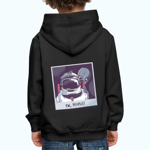 Aliens and astronaut - Kids' Premium Hoodie