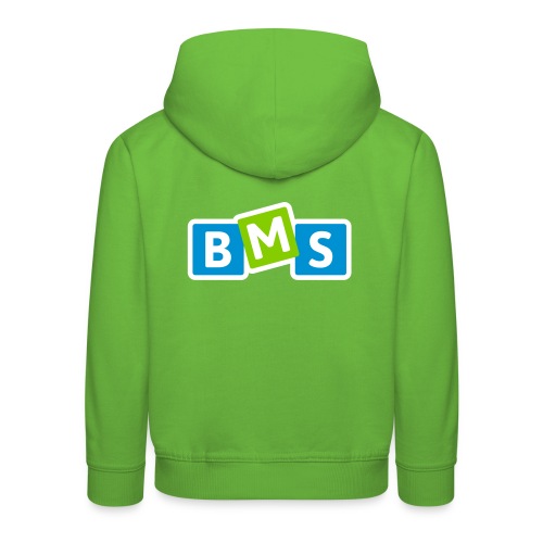 BMS origineel 3kleur outline - Kinderen trui Premium met capuchon