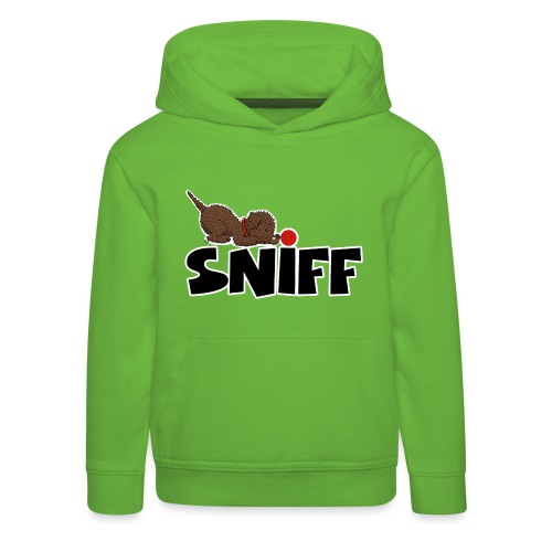 sniff1 2 - Kinder Premium Hoodie