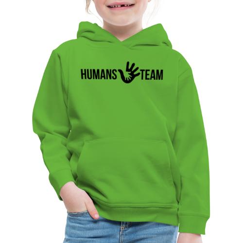 HumansTeam Logo Noir - Pull à capuche Premium Enfant