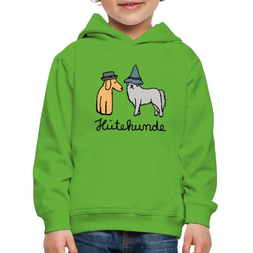 Huetehunde Hütehund Hunde mit Hut - Kinder Premium Hoodie