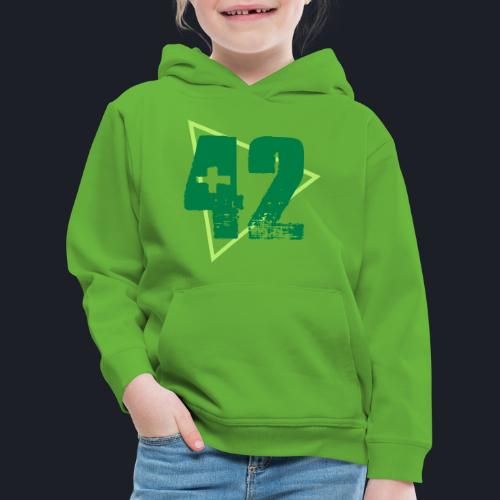 42 - Die Antwort auf alles 2.0 Vektor - Kinder Premium Hoodie