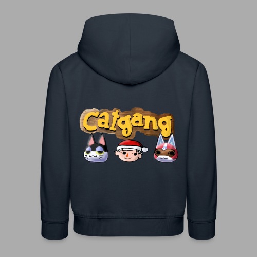 Animal Crossing CatGang - Kinder Premium Hoodie