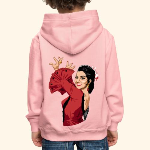 LOLA Flamenca - Bluza dziecięca z kapturem Premium