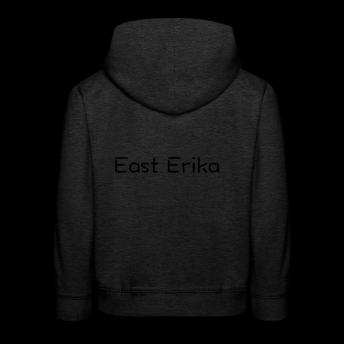East Erika logo - Felpa con cappuccio Premium per bambini
