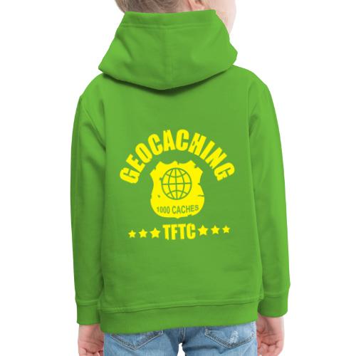 geocaching - 1000 caches - TFTC / 1 color - Kinder Premium Hoodie