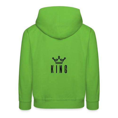 King T-Shirt - Kinderen trui Premium met capuchon