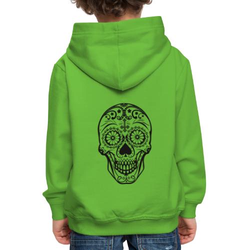 Skull black - Kinder Premium Hoodie