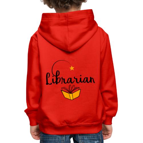 0326 Bibliotekar og bibliotekar - Premium hættetrøje til børn