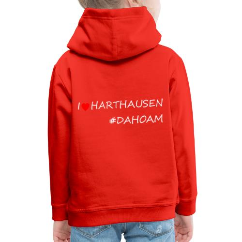 I ❤️ HARTHAUSEN #DAHOAM - Kinder Premium Hoodie