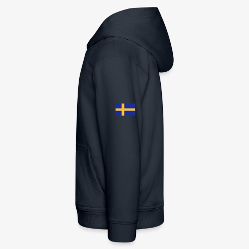 Svenska flaggan - Swedish Flag - Premium-Luvtröja barn