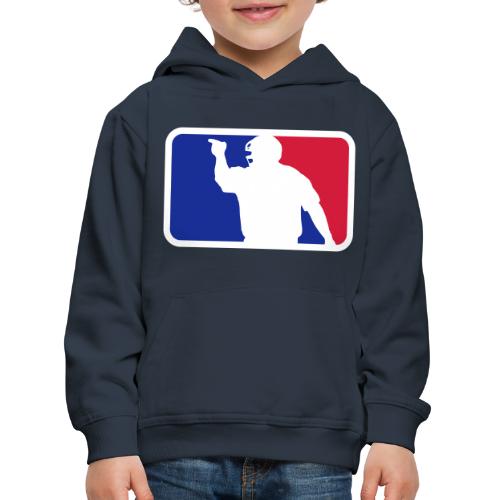 Baseball Umpire Logo - Premium hættetrøje til børn