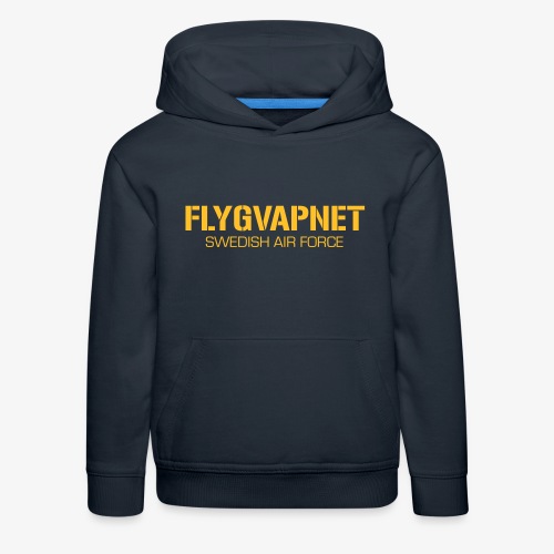 FLYGVAPNET - SWEDISH AIR FORCE - Premium-Luvtröja barn