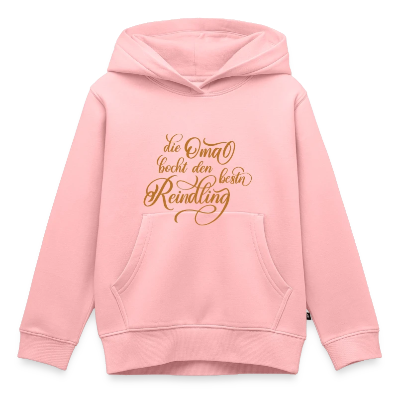 Die Oma backt den besten Reindling - Kinder Premium Hoodie